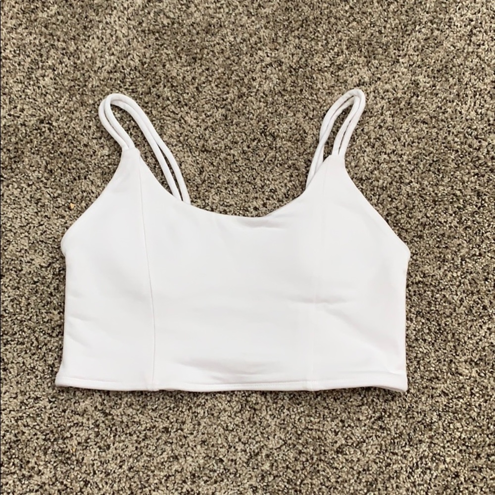 Forever 21 cage back sports bra/crop top